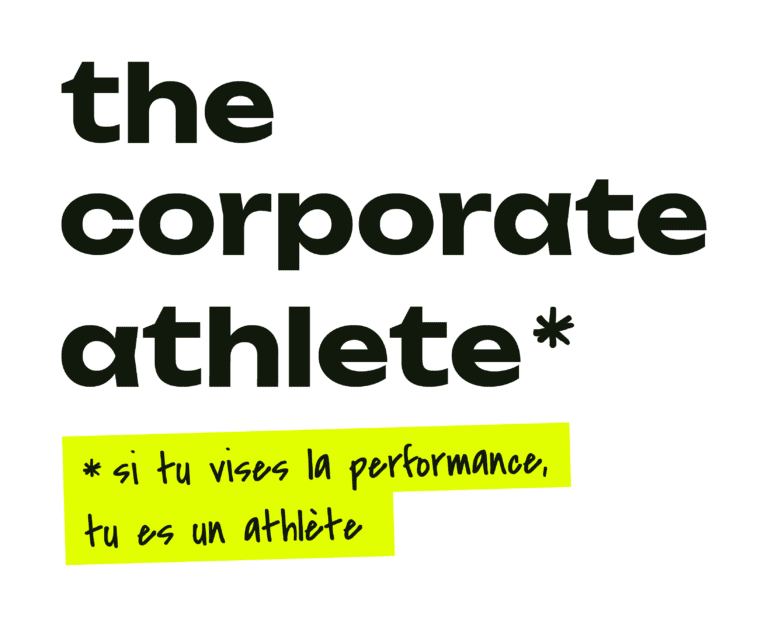 the corporate athlete_Logo principal fr vert obscur
